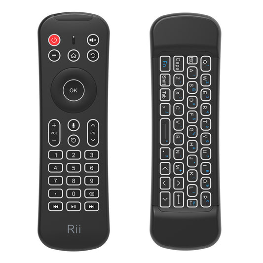 Rii MX6 2.4G Mini Wireless Keyboard Remote Control for Computer, TV, Android Set Top Box